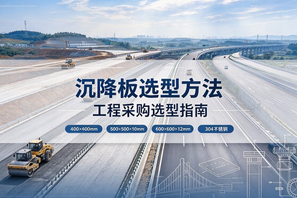 内黄沉降板选择方法