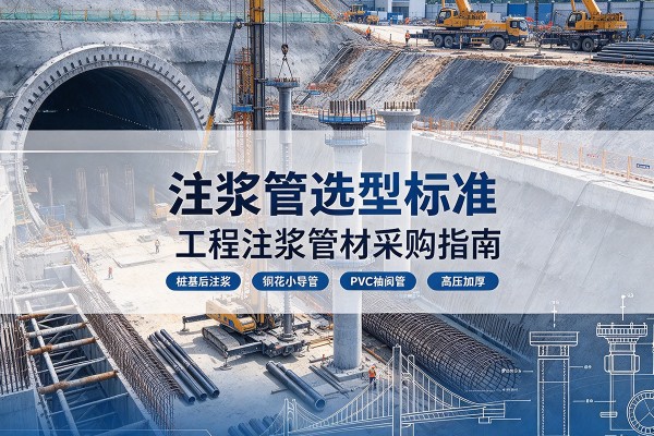 内黄注浆管选型标准