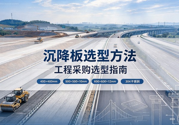 内黄沉降板选择方法