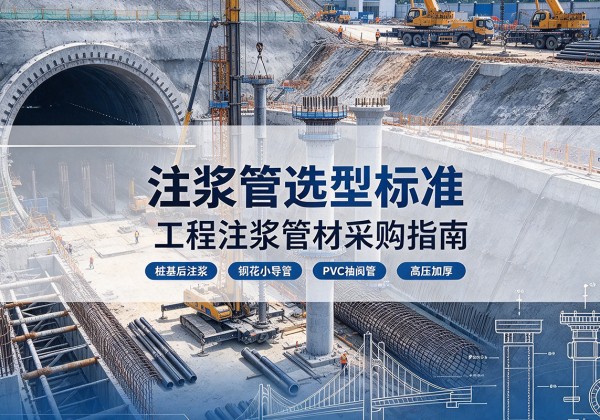 内黄注浆管选型标准